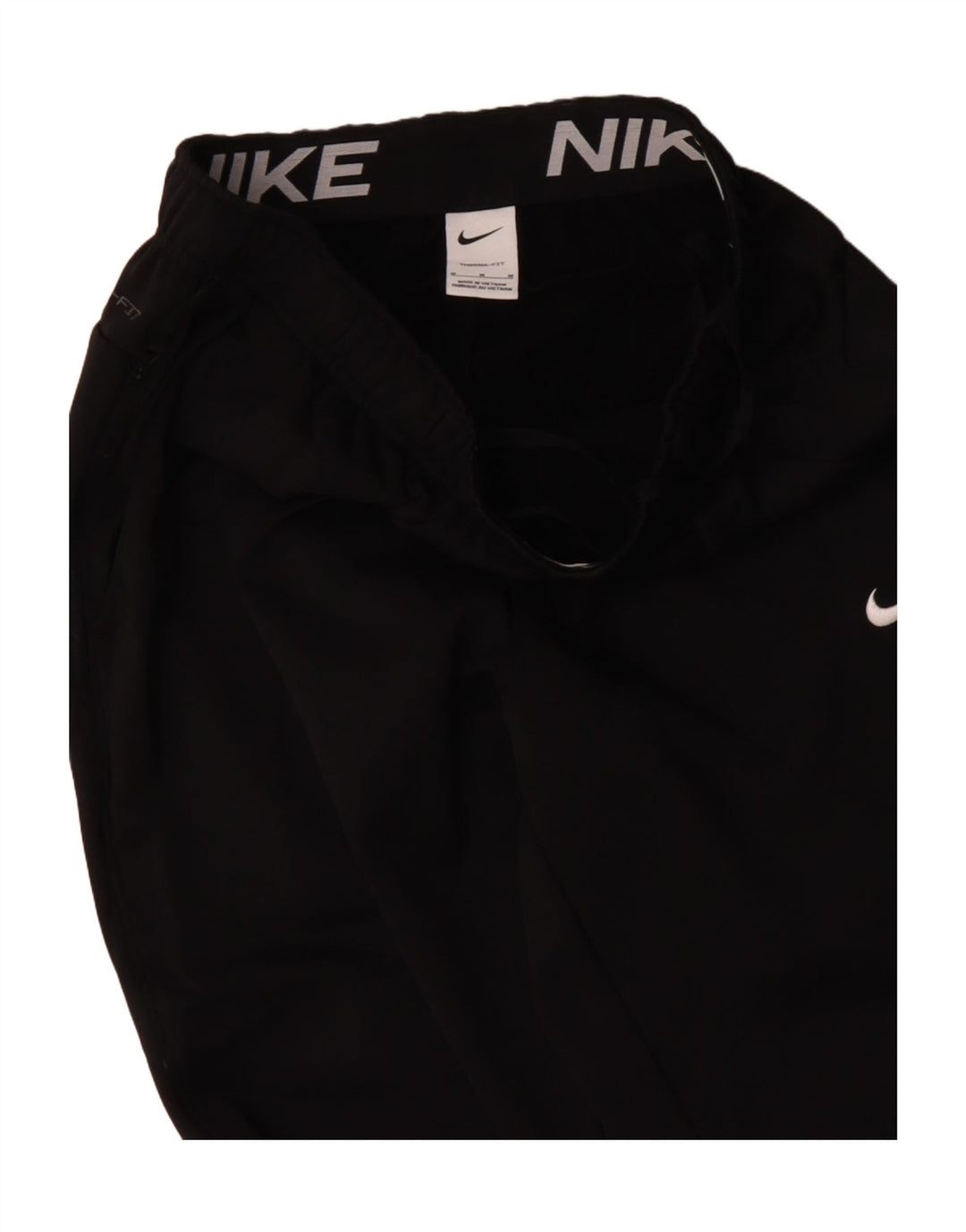 Мужские спортивные брюки Nike Therma-Fit, джоггеры, средний черный, полиэстер