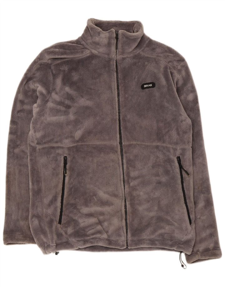 Мужская флисовая куртка Brugi UK 42 XL серая полиэстер