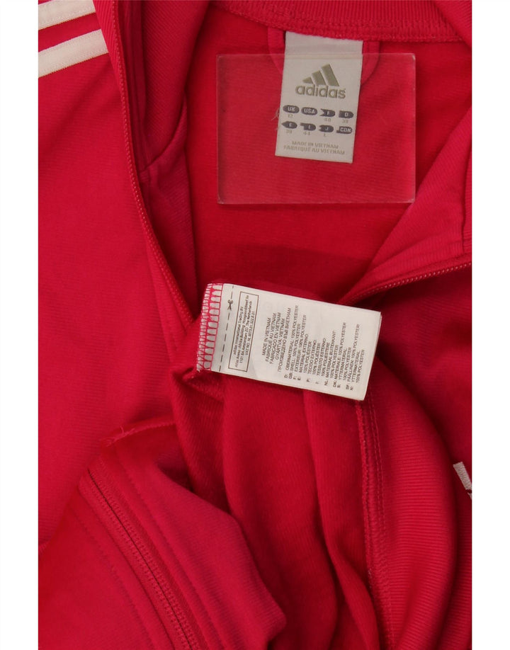 Женский спортивный костюм Adidas Top Jacket UK 12, средний розовый полиэстер