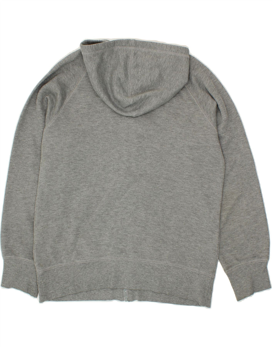 FILA Womens Graphic Zip Hoodie Sweater UK 14 Medium Grey Vintage Fila and Second-Hand Fila from Messina Hembry 