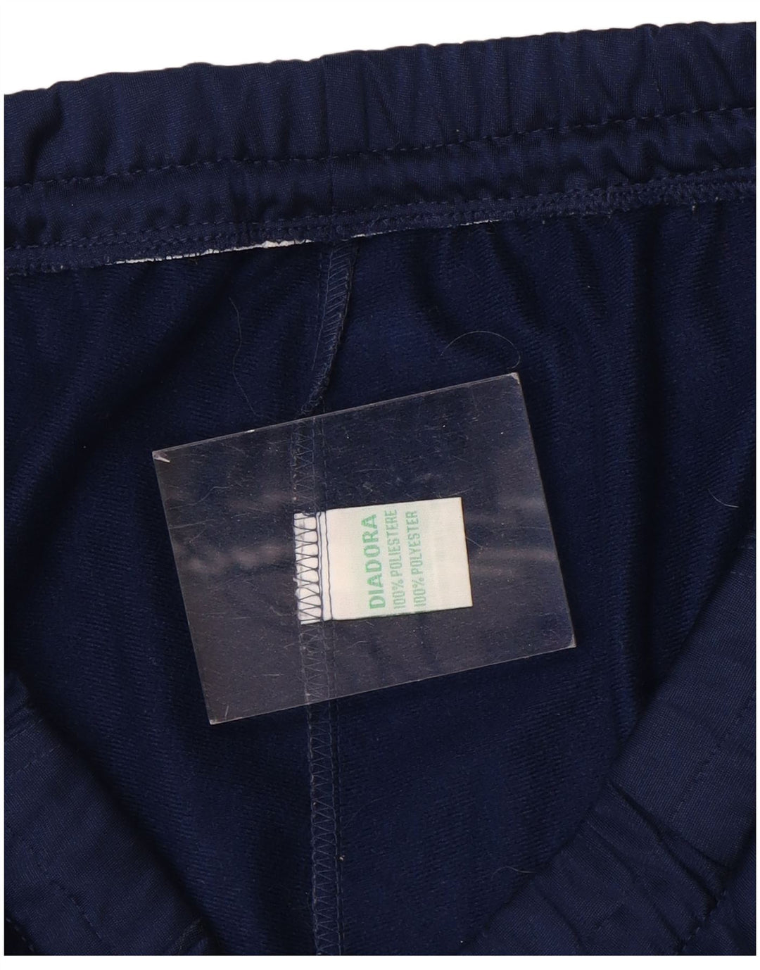 Мужские спортивные брюки DIADORA, большие темно-синие брюки из полиэстера
