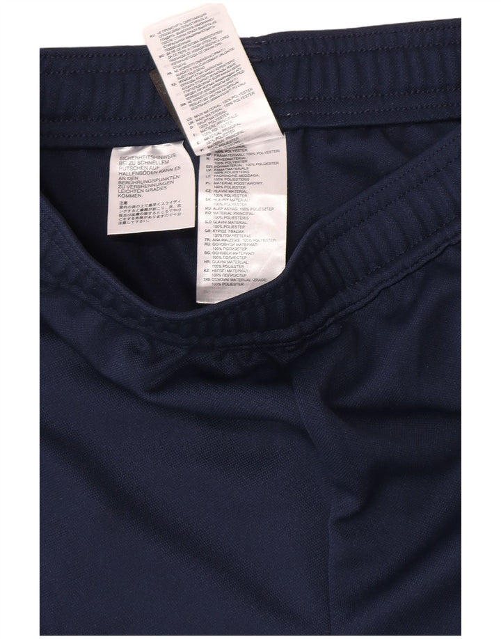 Мужские спортивные брюки Adidas Climalite XS темно-синие из полиэстера