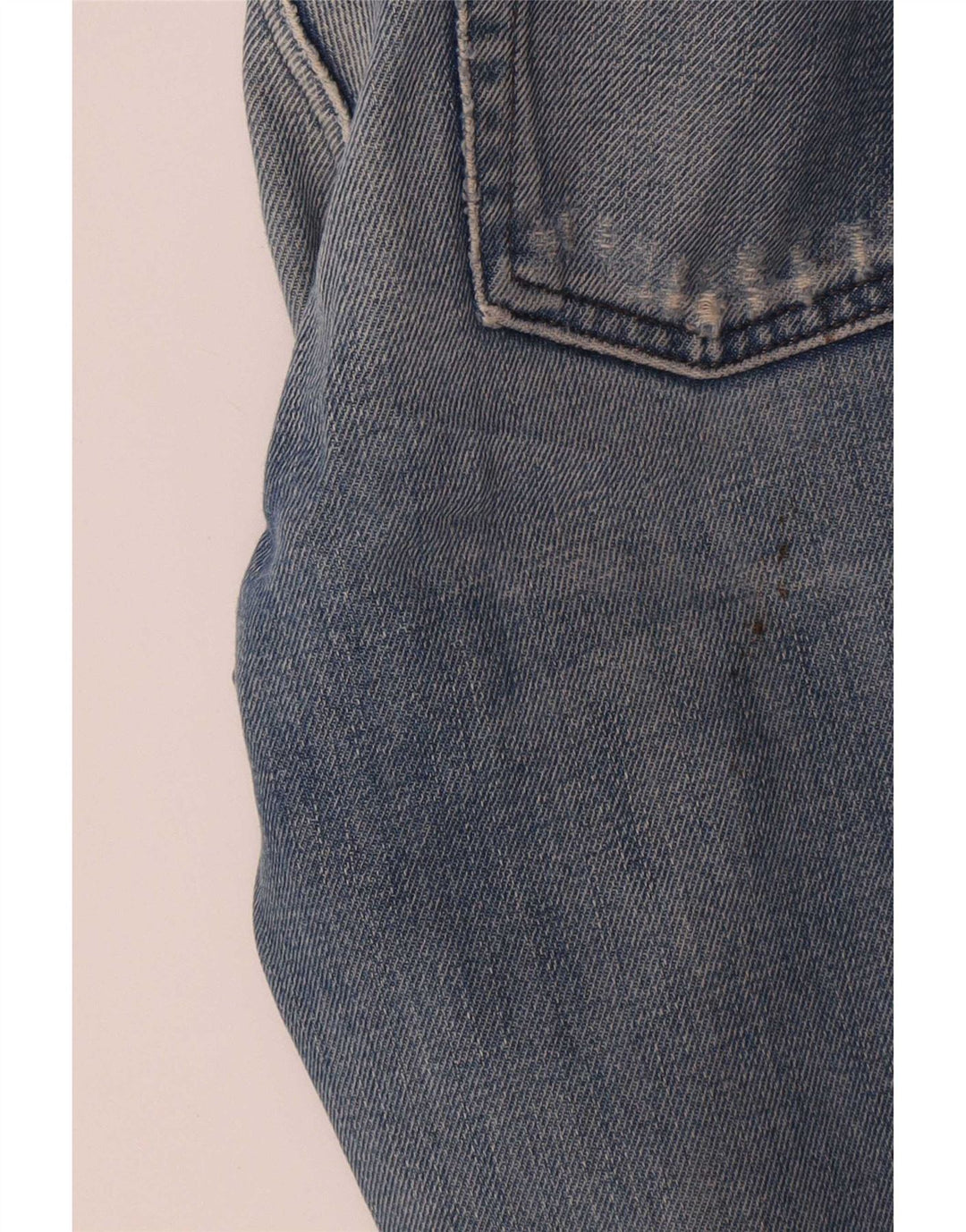 Женские потертые джинсы Diesel Bootcut W26 L31 синие