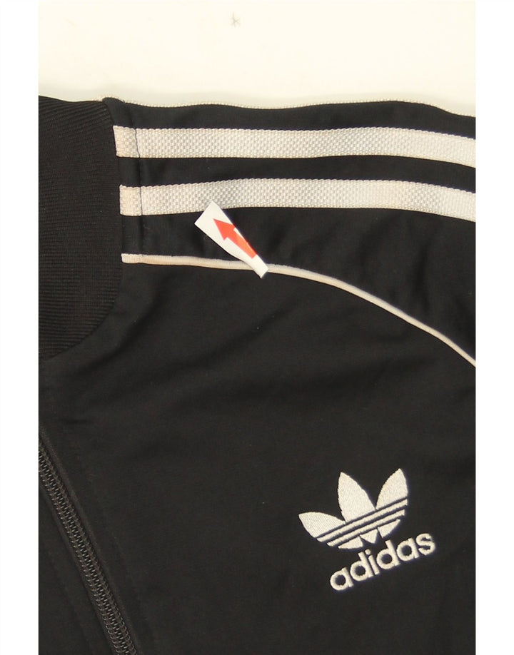 Спортивный костюм Adidas для мальчиков 11-12 лет, черный полиэстер