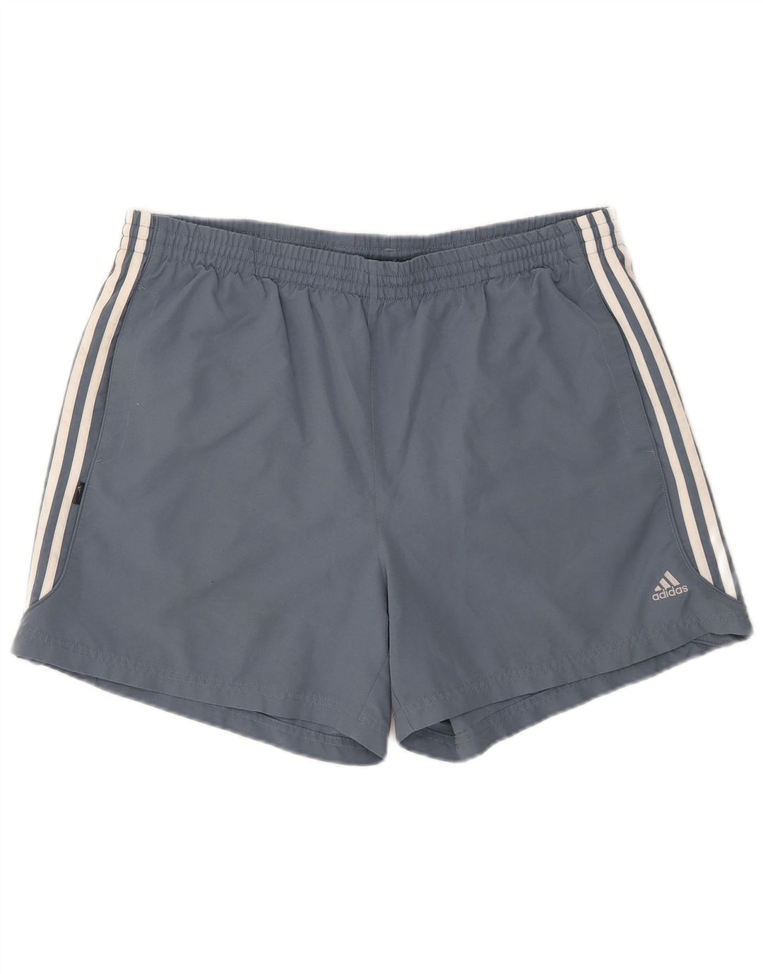Мужские спортивные шорты Adidas XL синие из полиэстера
