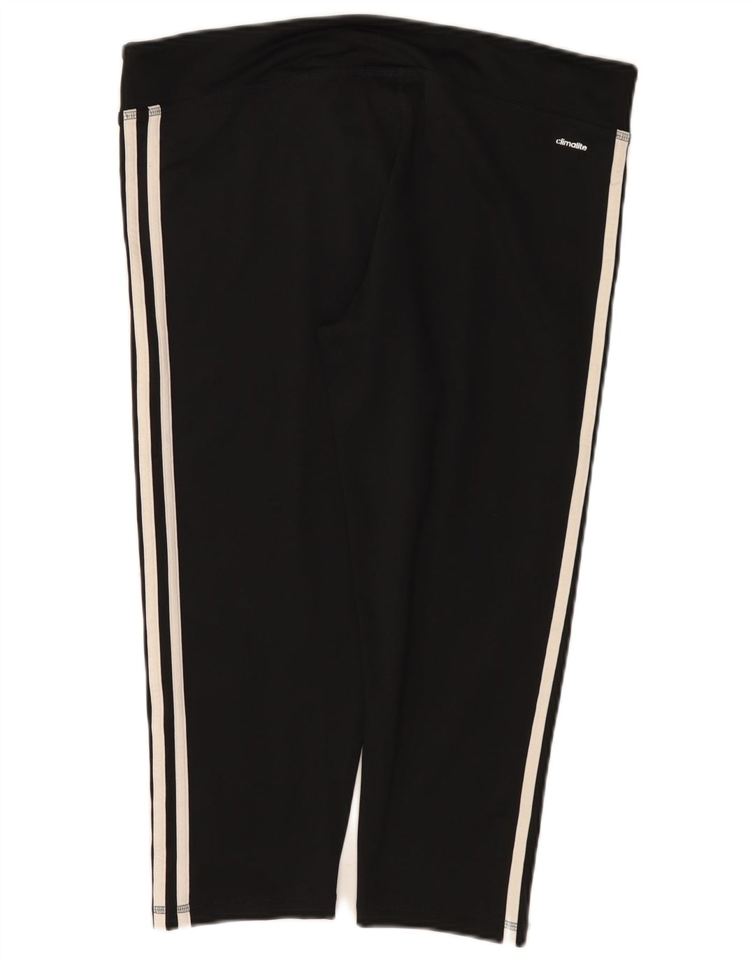 Женские леггинсы-капри Adidas Climalite UK 20/22 XL, черный полиэстер