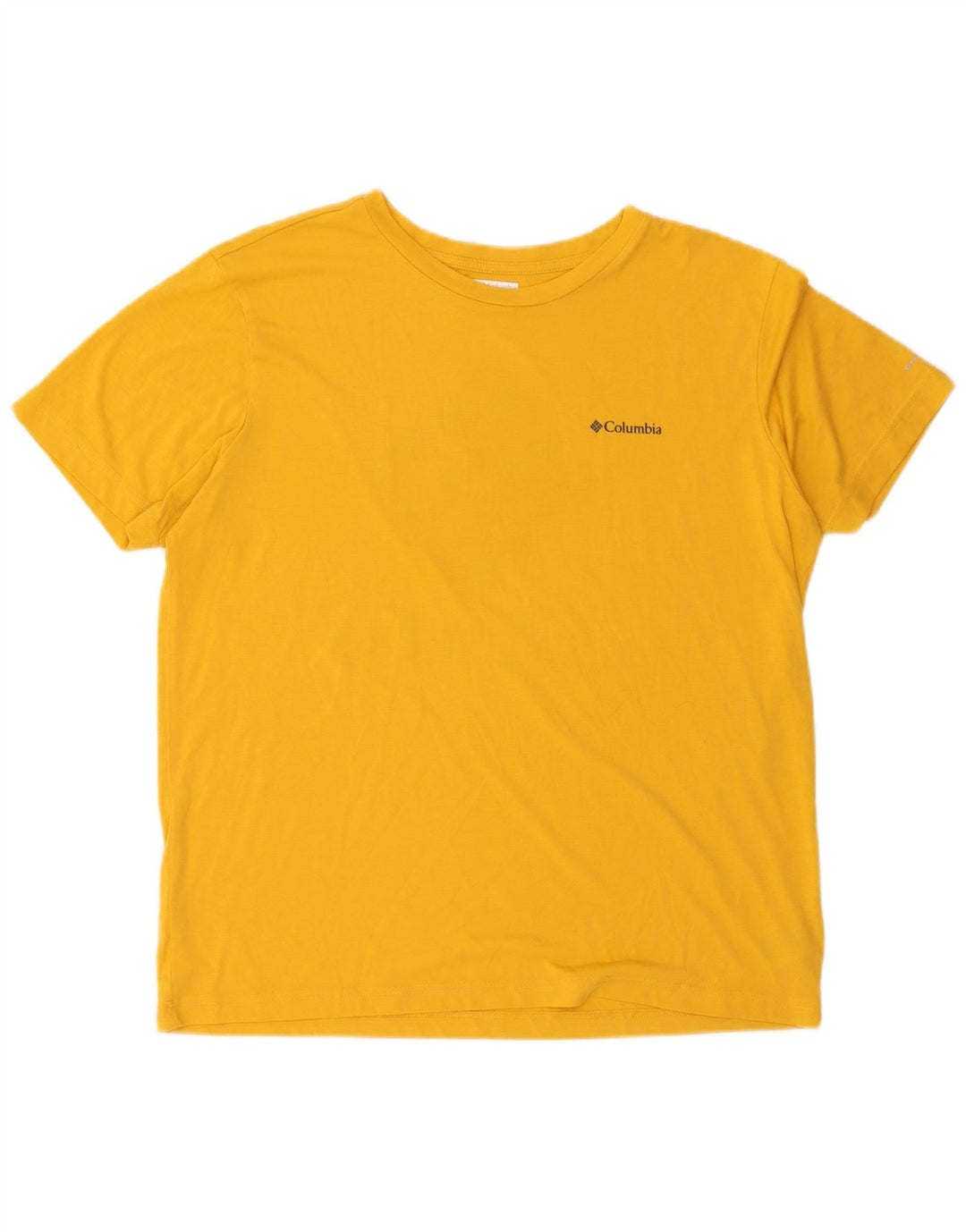 Мужская футболка с рисунком Columbia Top XL, желтый полиэстер