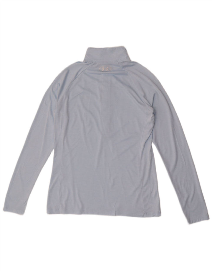 Женский спортивный костюм-пуловер Under Armour Heat Gear, топ UK 12, средний синий цвет