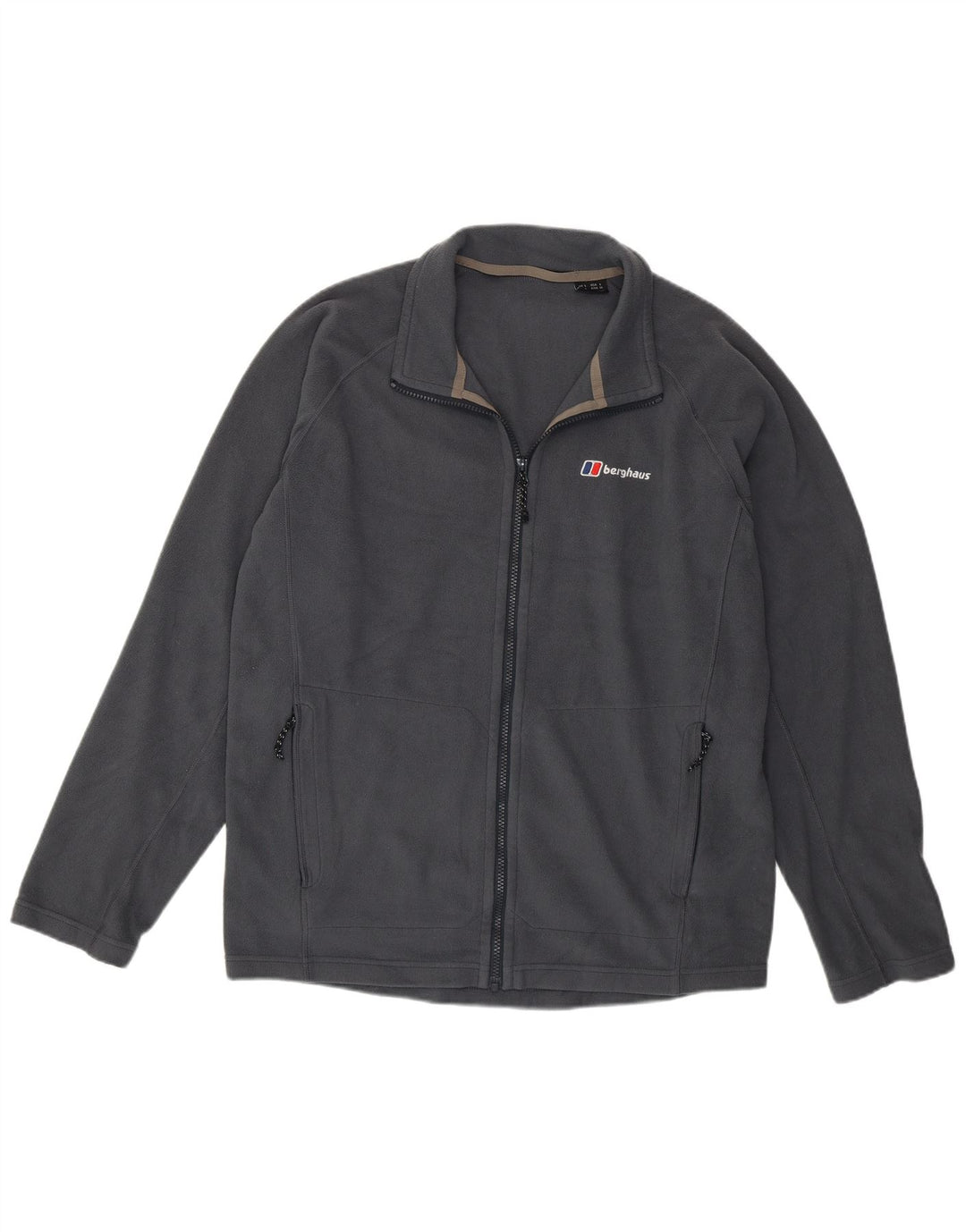 Мужская флисовая куртка BERGHAUS UK 40, большая, серая, полиэстер