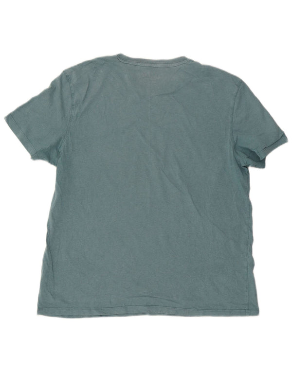 Мужская футболка Fat Face Top XL, синий хлопок