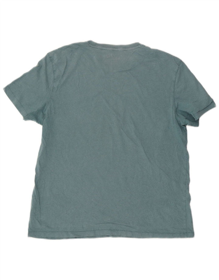 Мужская футболка Fat Face Top XL, синий хлопок