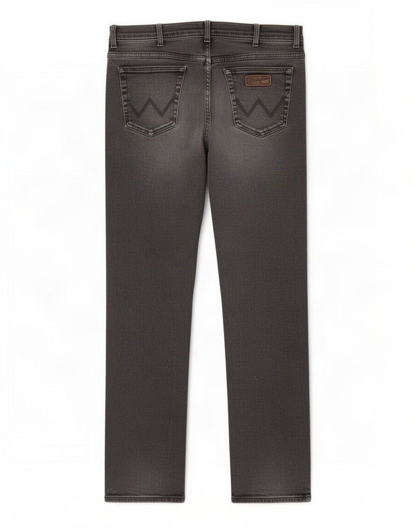 Мужские прямые джинсы Wrangler Texas W40 L34, серый хлопок