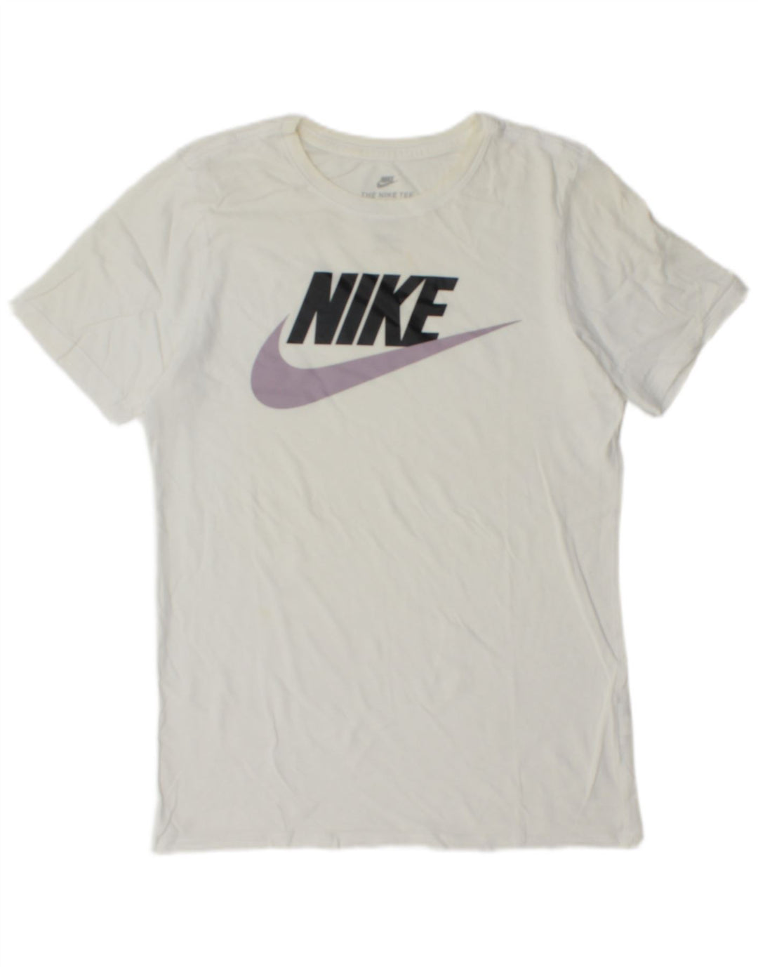 Мужская футболка с графическим принтом спортивного кроя Nike, маленькая белая