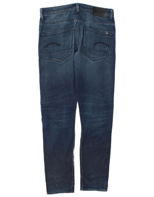 Мужские джинсы G-Star Raw 3301 Slim W32 L34 Синий хлопок