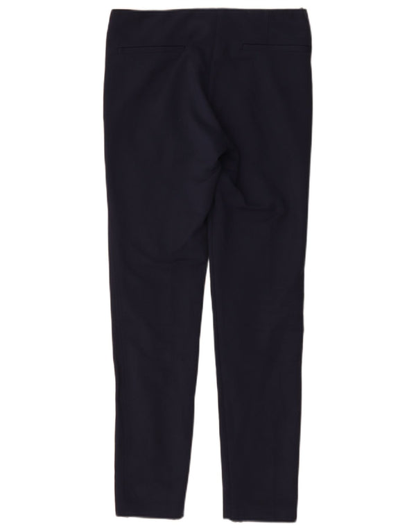 Женские узкие повседневные брюки Zara XS W24 L27 темно-синие