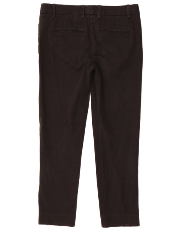 Женские узкие укороченные брюки Gap UK 4 Small W26 L24, черный хлопок