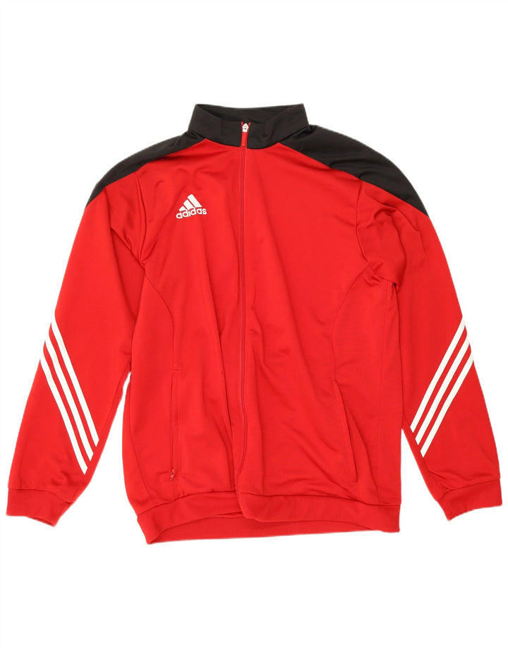 Мужской спортивный костюм Adidas Top Jacket XL Красный полиэстер с цветными блоками