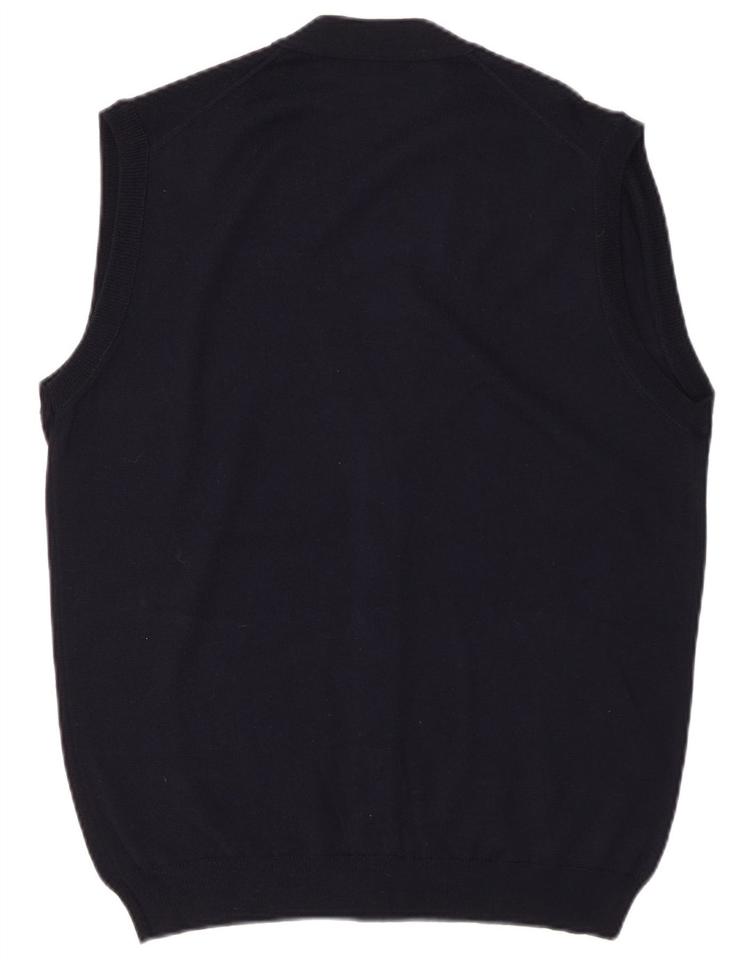 Мужской кардиган без рукавов MAGLIA CLUB IT 48 Medium Navy Blue Wool