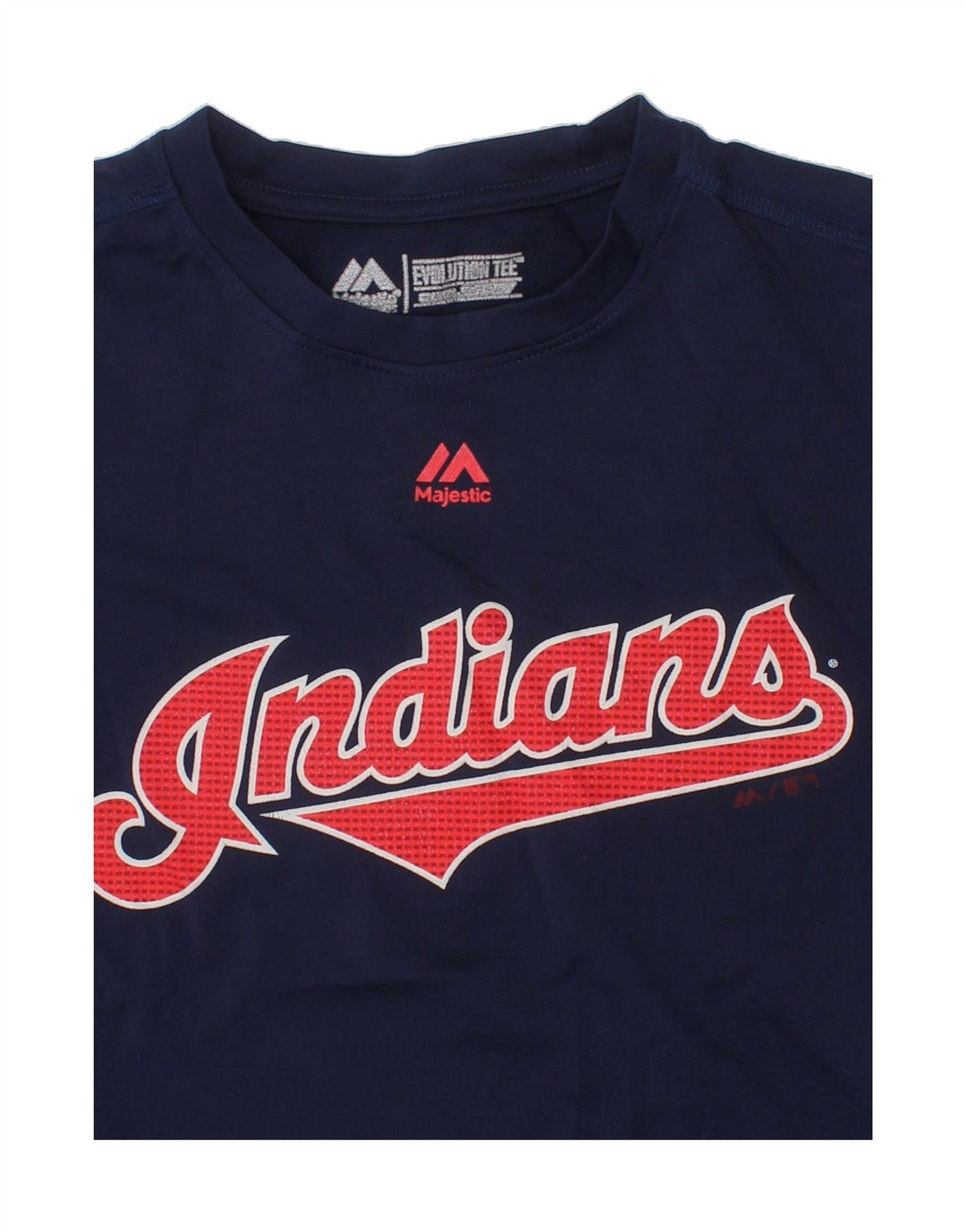 MAJESTIC Boys Graphic T-Shirt Top 9-10 Years Medium Navy Blue Polyester Vintage Majestic and Second-Hand Majestic from Messina Hembry 