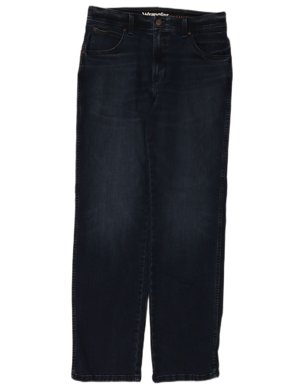 Мужские прямые джинсы Wrangler Texas W32 L32 темно-синие, хлопок