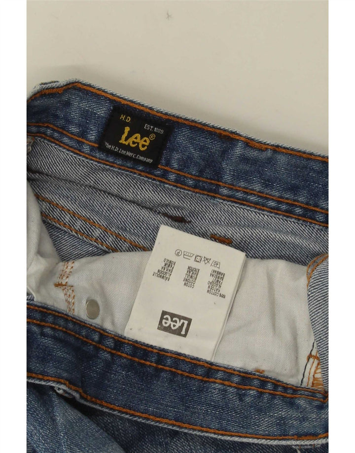 Мужские прямые джинсы Lee Brooklyn W36 L31, синий хлопок