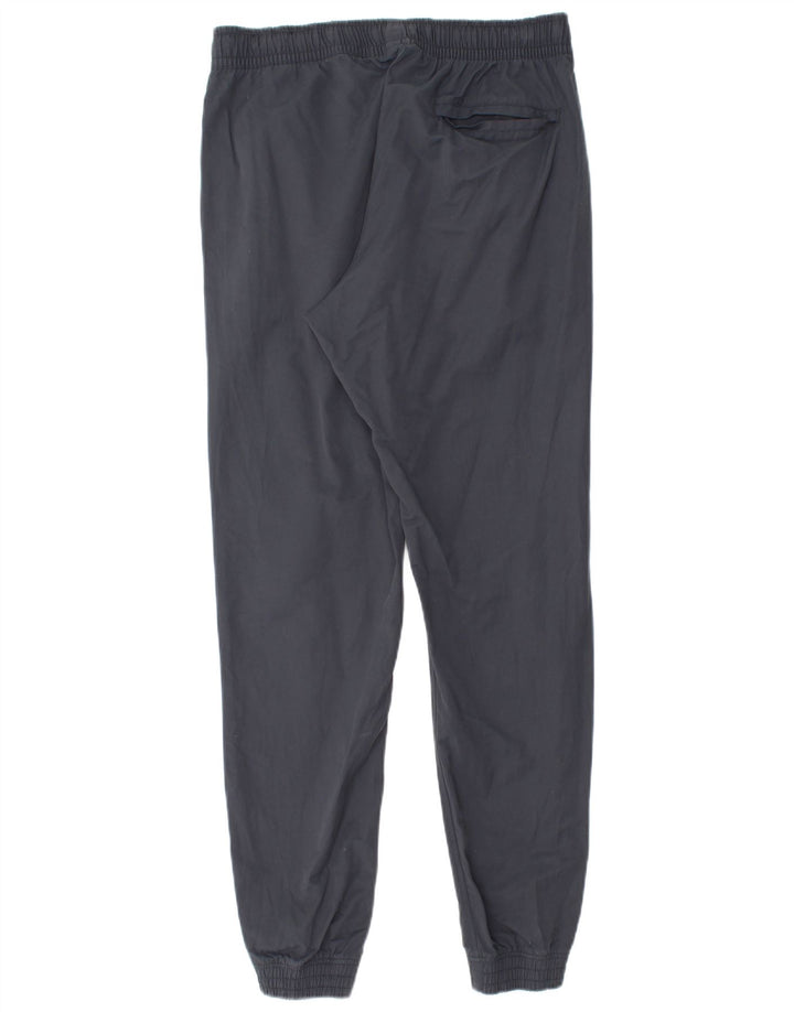 NIKE Mens Tracksuit Trousers Joggers Medium Navy Blue Cotton