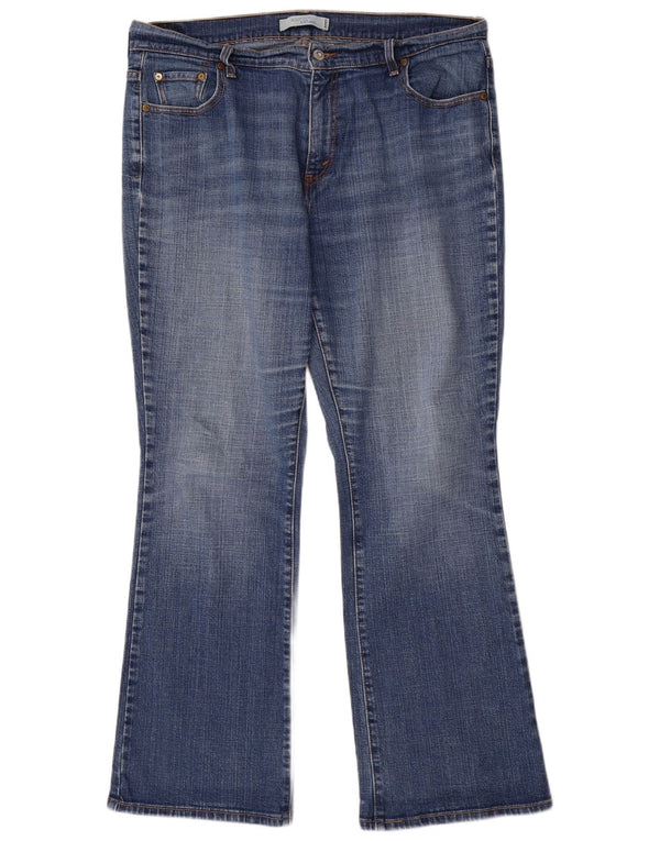 Женские джинсы LEVI'S 515 Bootcut США 16 2XL W36 L31 Синий хлопок