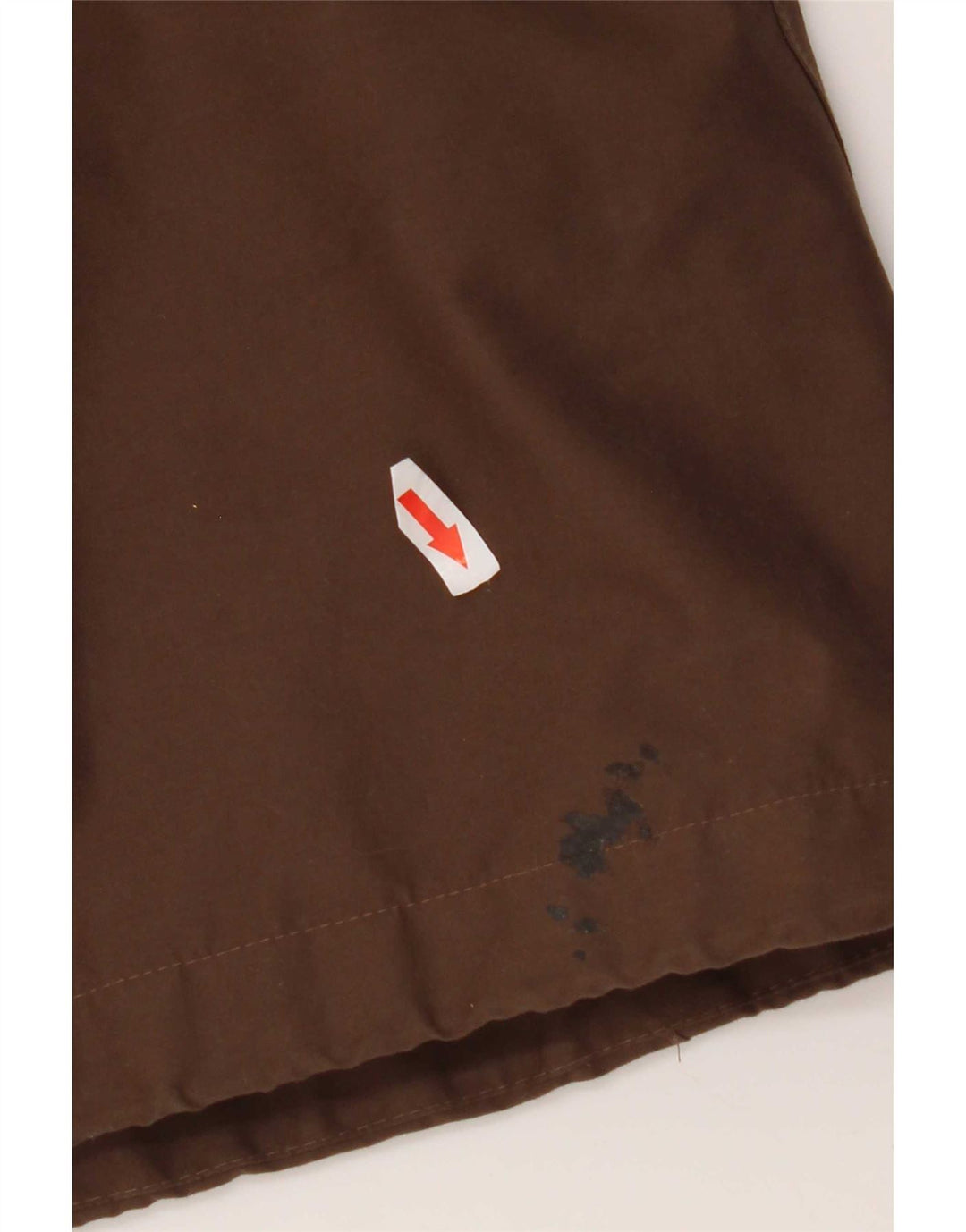 Женская парка Jack Wolfskin с капюшоном UK 16, большой коричневый полиэстер