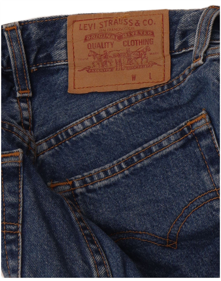 Женские узкие джинсы Levi's W24 L27 синие