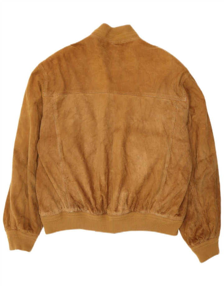 FORESTER Мужской замшевый бомбер IT 52 XL Коричневый кожаный