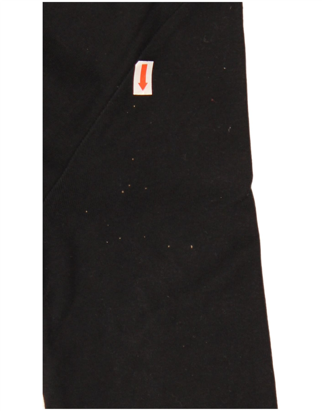 ARMANI JEANS Женский топ с рисунком, рукавом 3/4, Великобритания 12, средний черный, хлопок