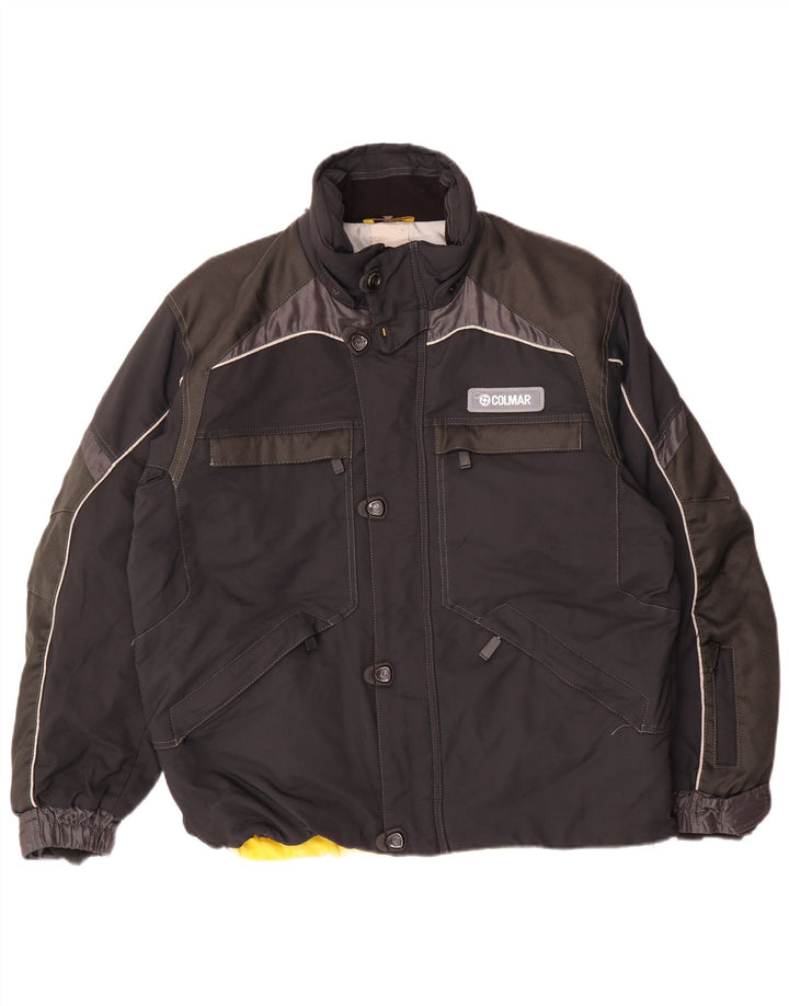 Мужская ветровка COLMAR EU 50, средний черный полиамид с цветными блоками