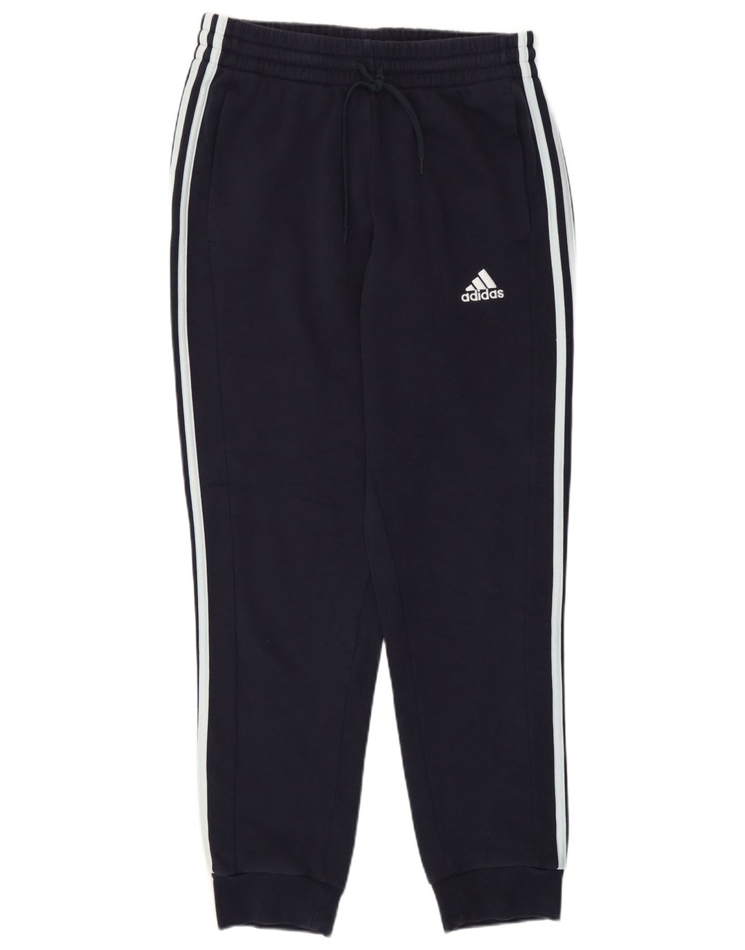 Мужские спортивные брюки Adidas Joggers среднего размера, темно-синие, хлопок