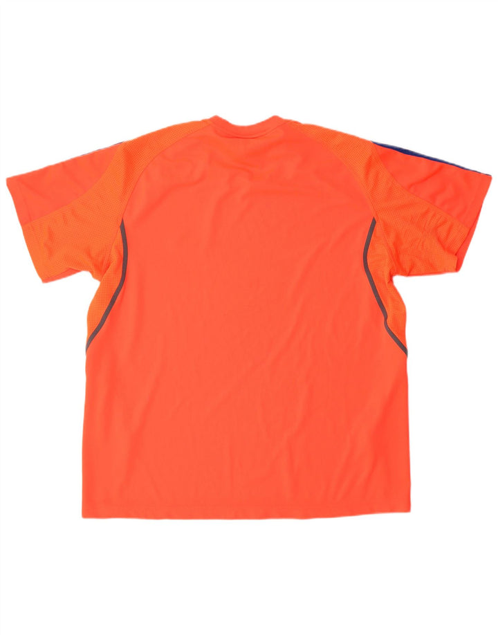 Мужская футболка ADIDAS, большой красный полиэстер