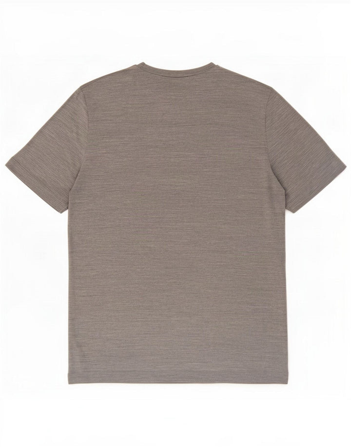 Cos Мужская футболка Top Medium Grey Flecked Silk