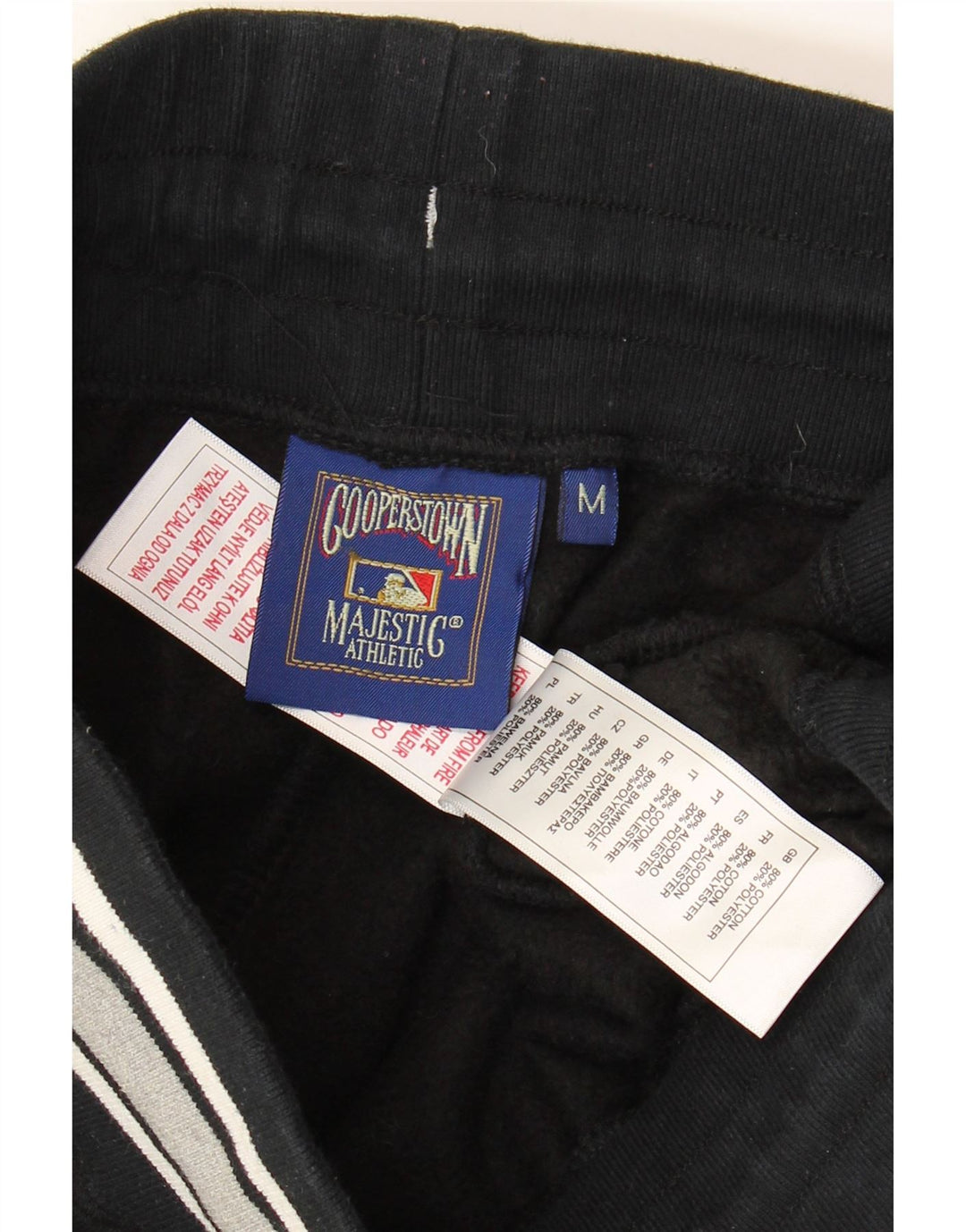 Мужские спортивные брюки Majestic New York Yankees, брюки для бега, средний черный