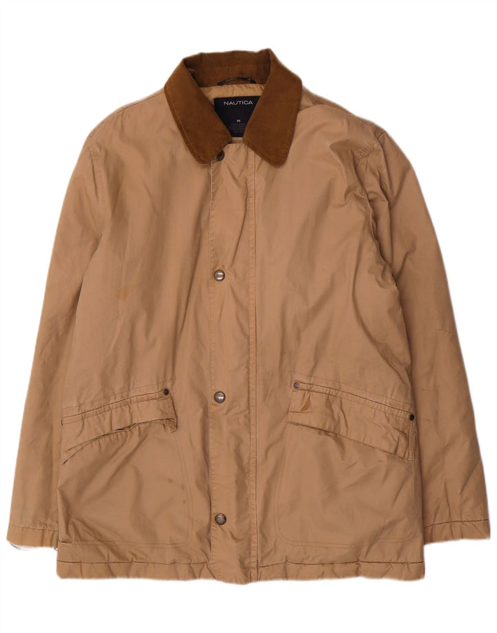 Мужская ветровка Nautica UK 38 средний бежевый полиэстер