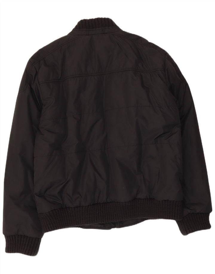 Мужская куртка-бомбер Tommy Hilfiger UK 44 2XL, черный нейлон