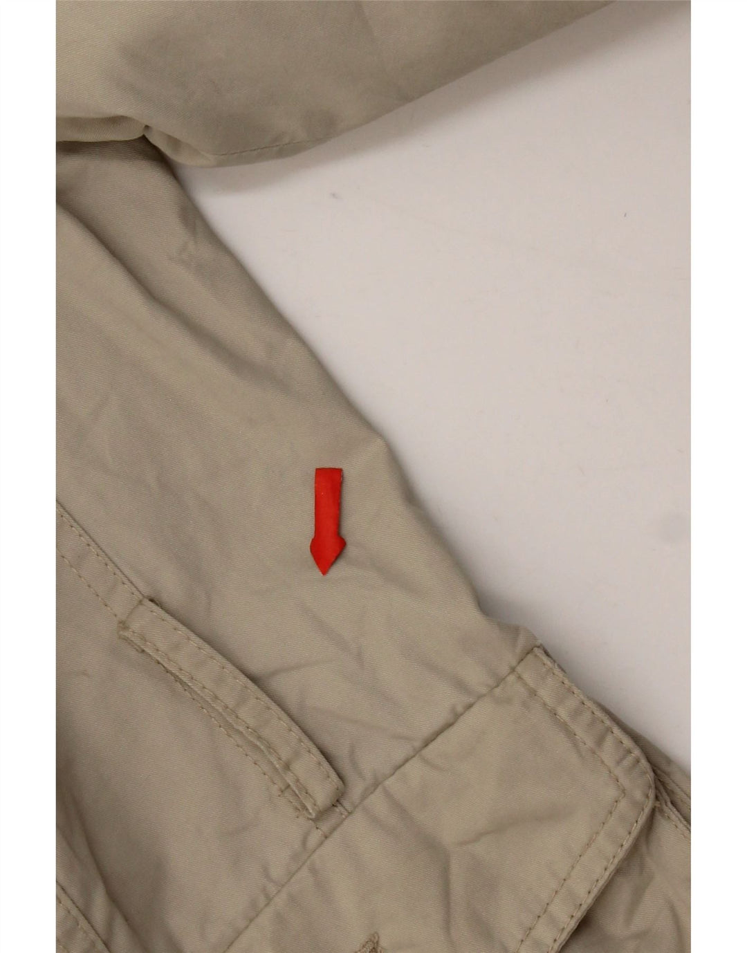 Женский бомбер Zara UK 14, большой, бежевый