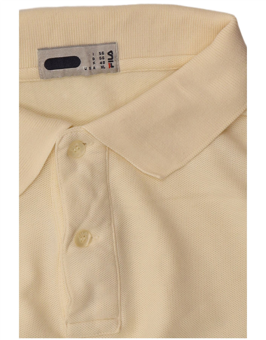 Мужская рубашка-поло FILA IT 56 2XL Желтый