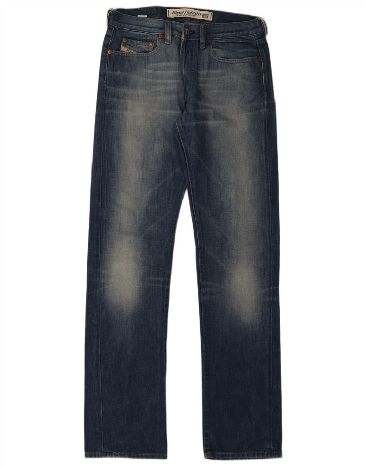 Мужские прямые джинсы Diesel W29 L33, синий хлопок