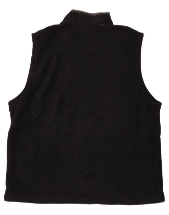 Мужская флисовая куртка Marks & Spencer UK 44 2XL, черный полиэстер