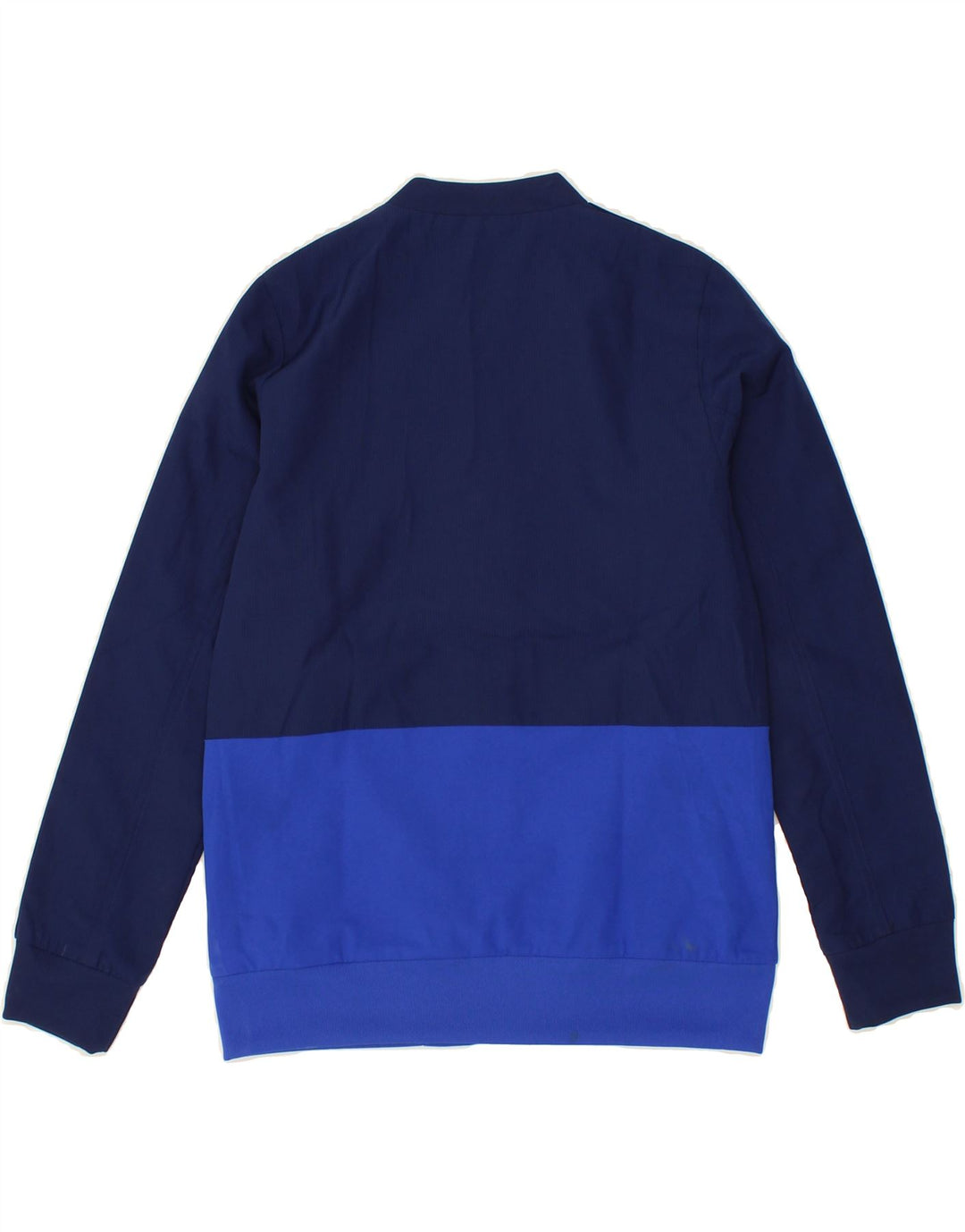 ADIDAS Boys Climalite Tracksuit Top Jacket 9-10 Years Navy Blue Vintage Adidas and Second-Hand Adidas from Messina Hembry 