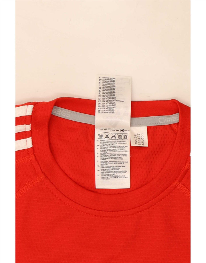 Adidas Мужская футболка с рисунком Kruger Top Medium Red Полиэстер