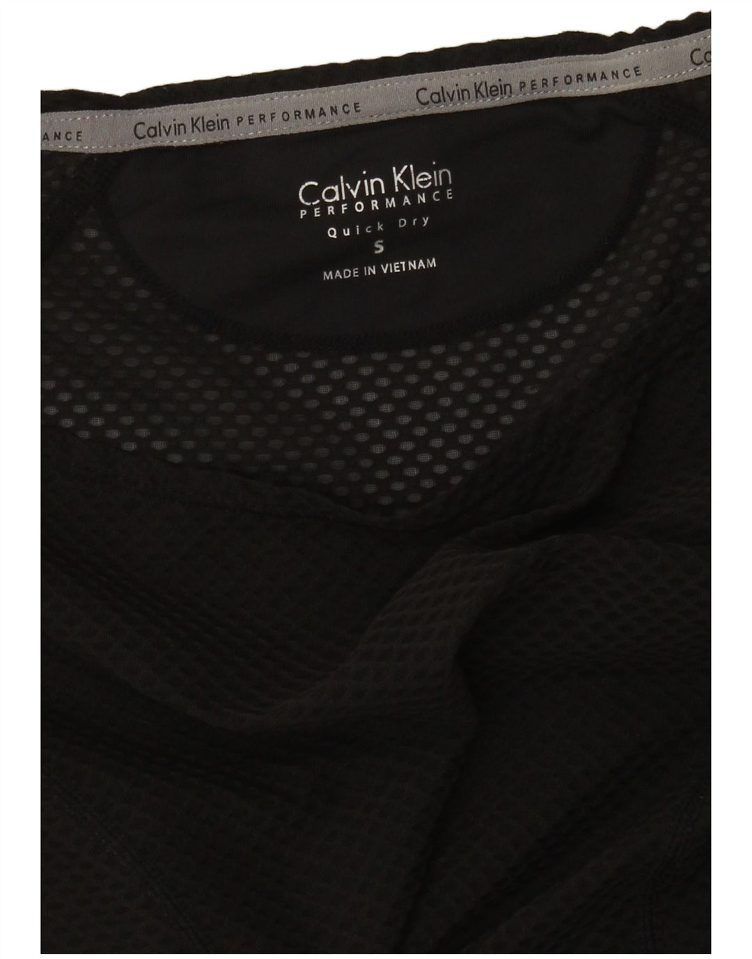 Женский оверсайз-топ Calvin Klein с длинным рукавом UK 10, маленький черный