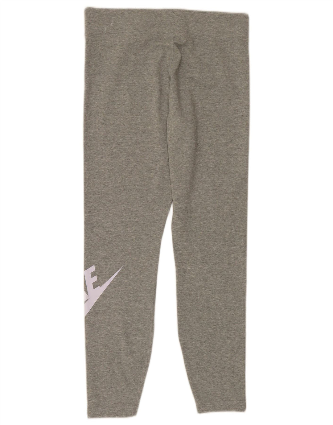 Женские леггинсы с рисунком Nike UK 14, большие серые хлопковые
