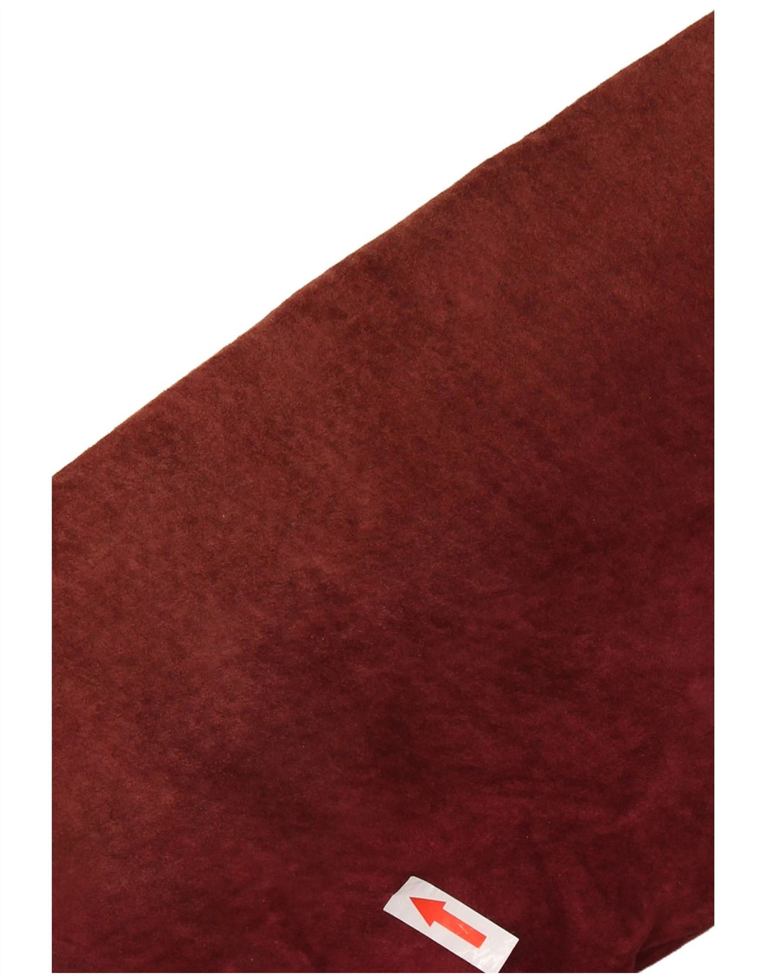 ВИНТАЖНАЯ женская замшевая куртка из шерпа UK 14, средний бордовый кожаный цвет