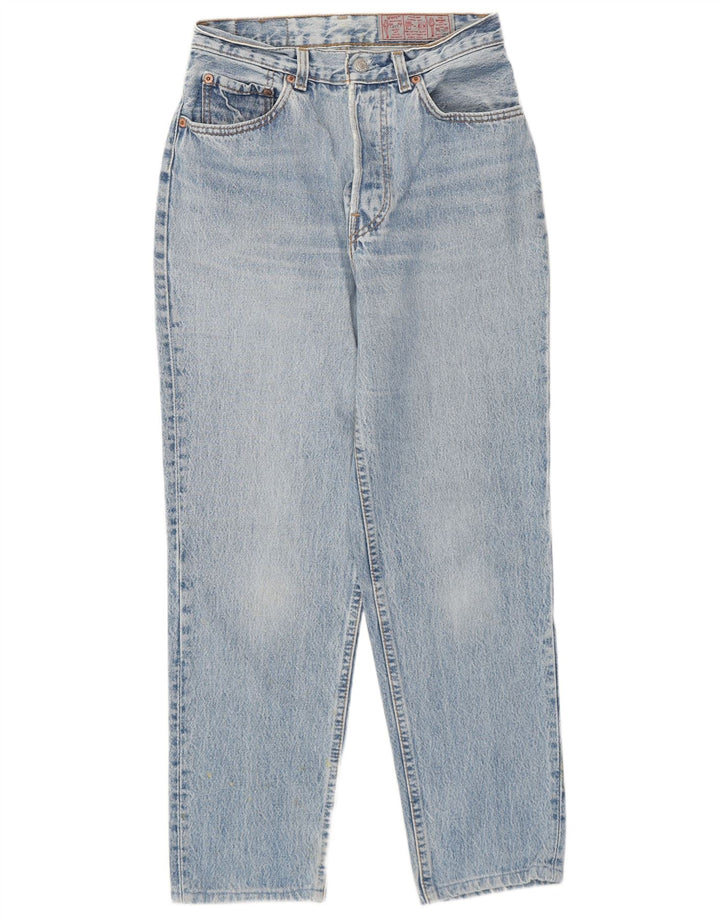 Женские прямые джинсы Levi's 501 W28 L27 синие, хлопок