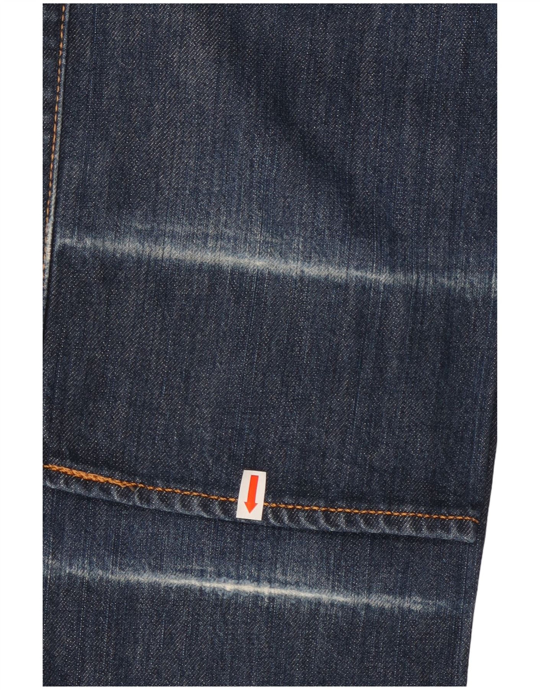 Мужские прямые джинсы LEVI'S 501 W30 L32 Темно-синие, хлопок