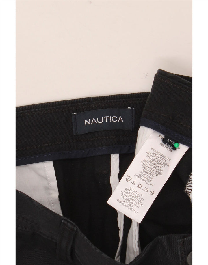 Мужские шорты чинос NAUTICA W40 XL, черные, хлопок